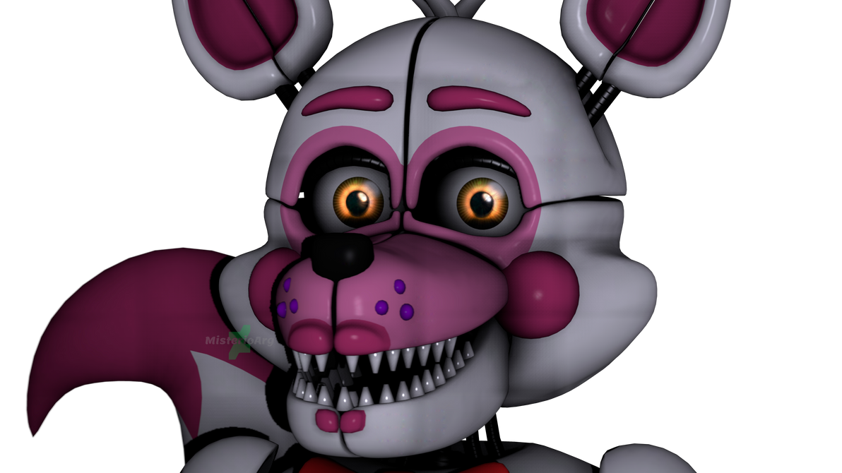Funtime Foxy (PNG) by Blackterio on DeviantArt