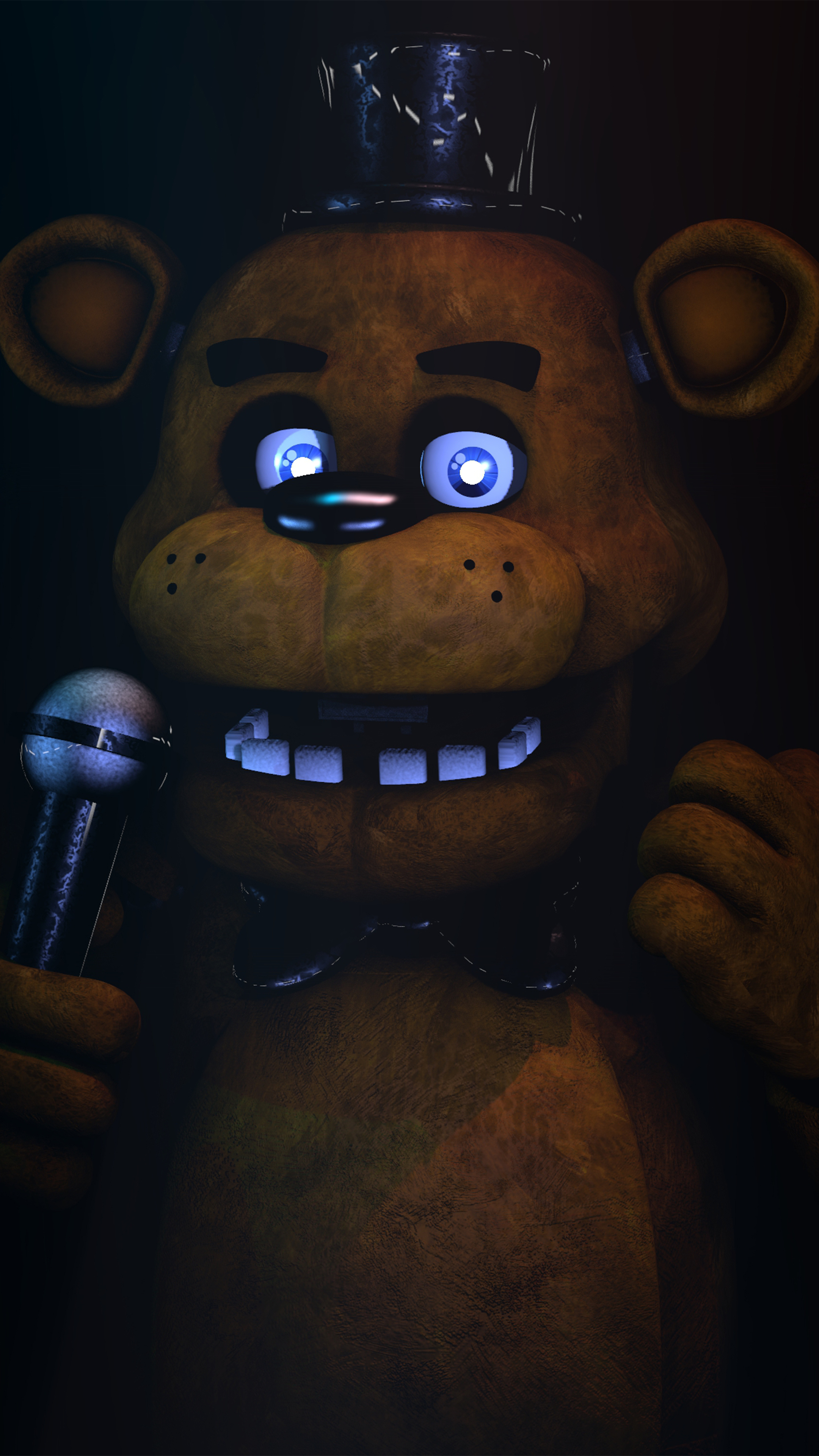 Nightmare fredbear, fnaf, freddy, HD phone wallpaper