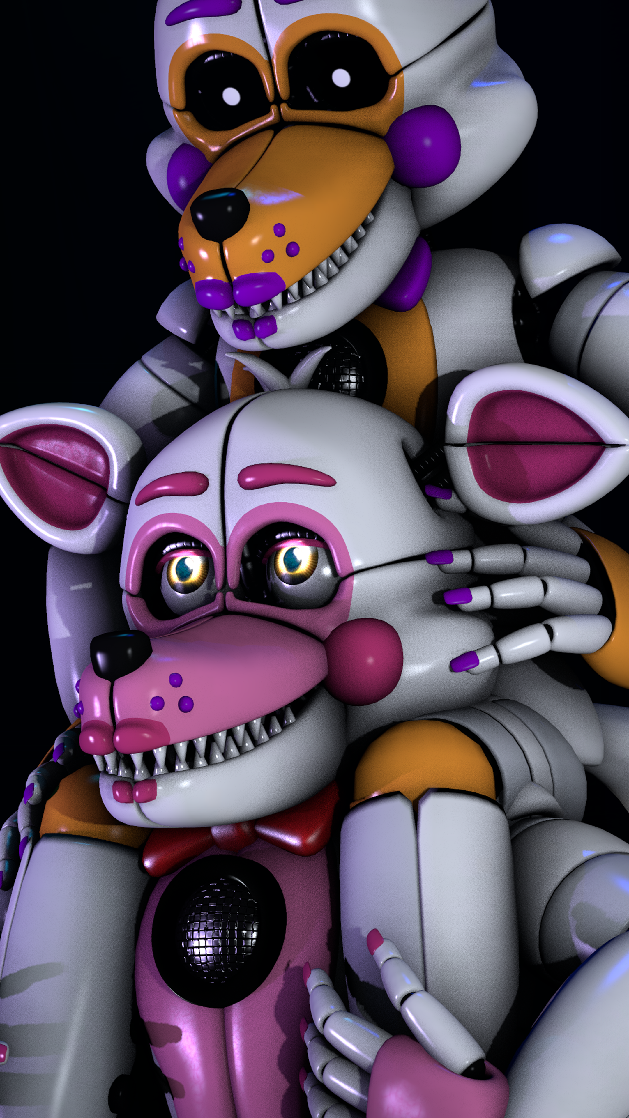 Funtime Foxy and Lolbit | Poster