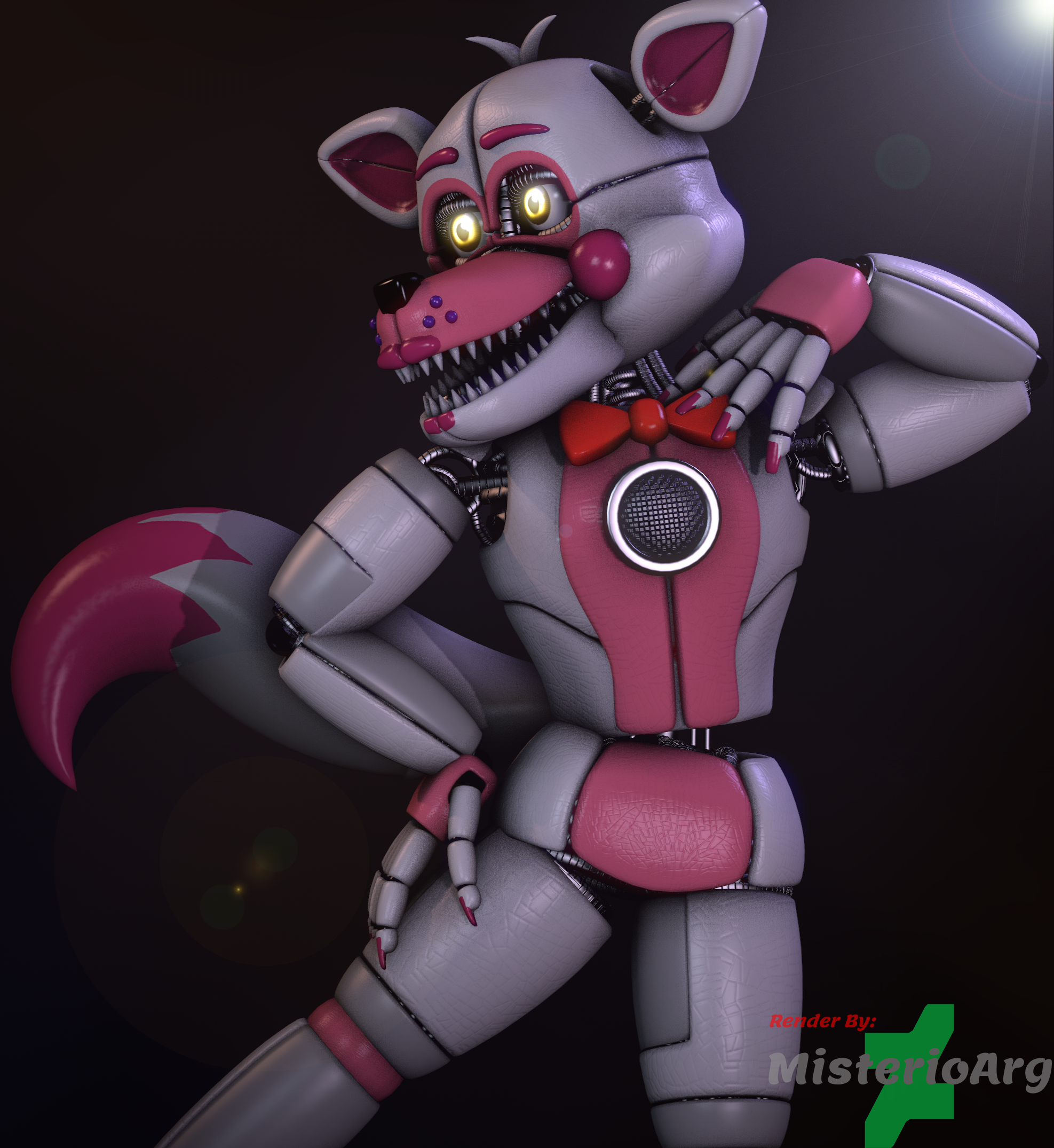 Fnaf Sl Funtime Foxy and Lolbit by officiallydumbb on DeviantArt