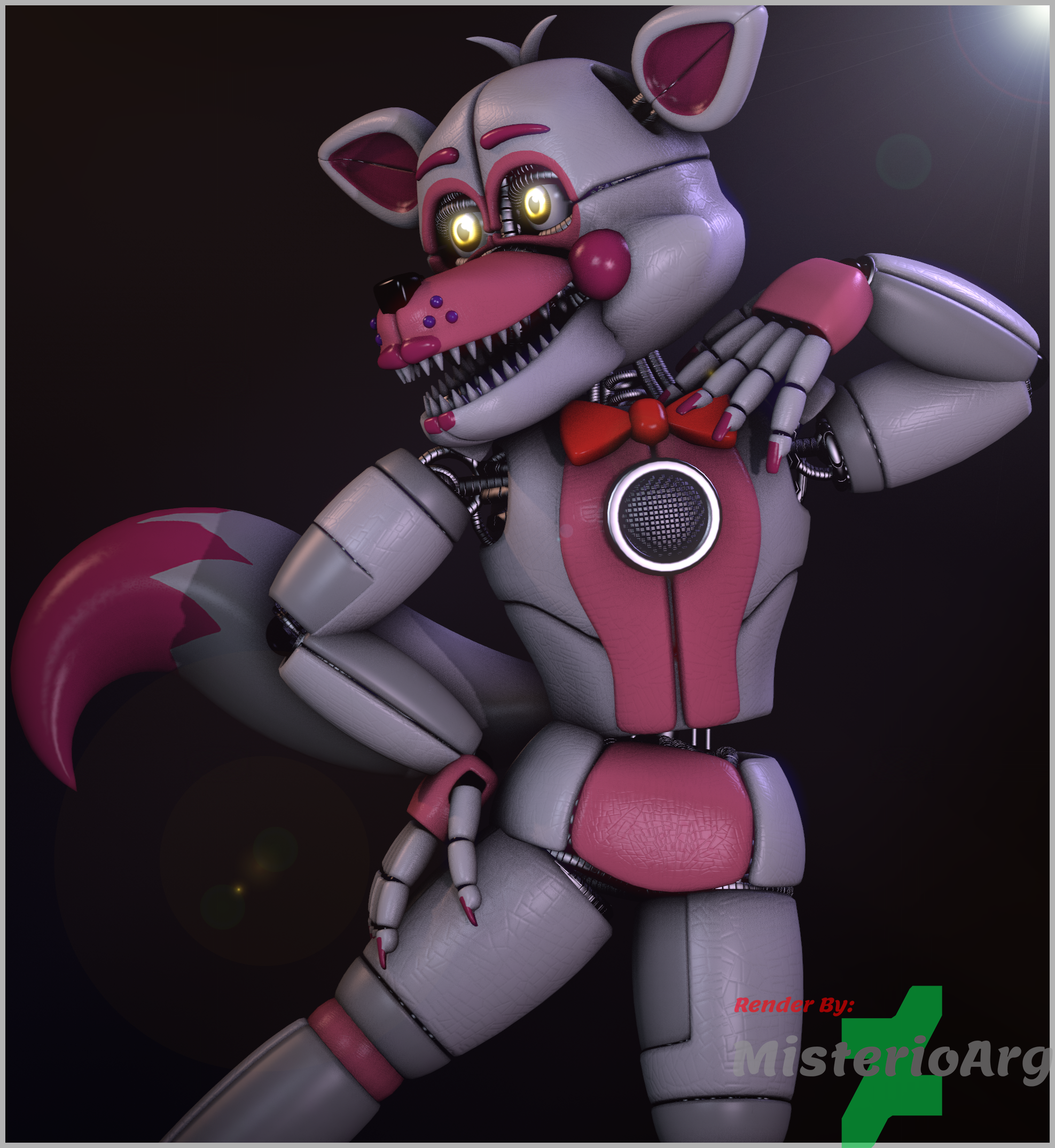 Funtime Foxy and Lolbit by AmandabelleDA on DeviantArt