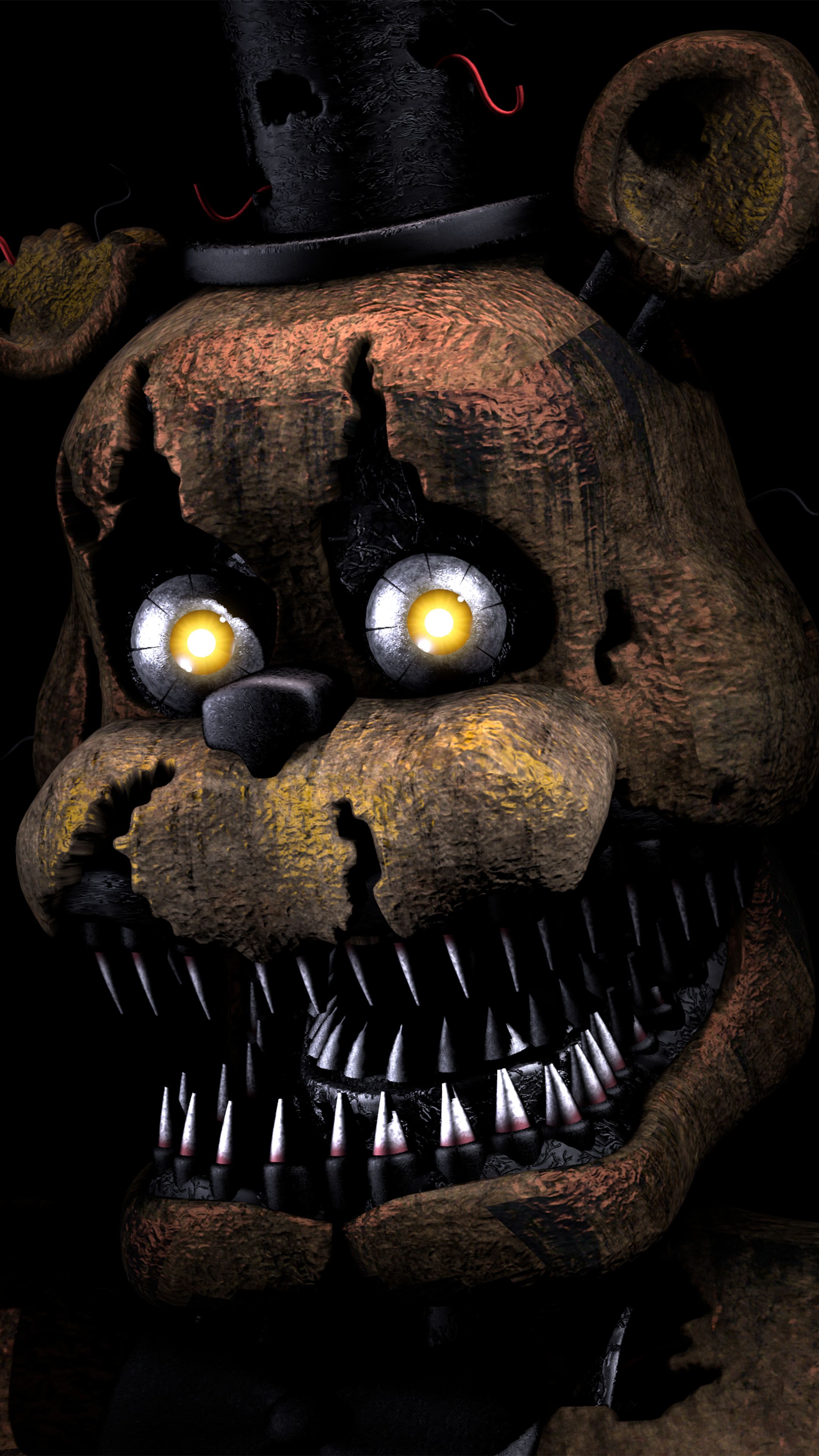 Nightmare Fredbear by MisterioArg on DeviantArt