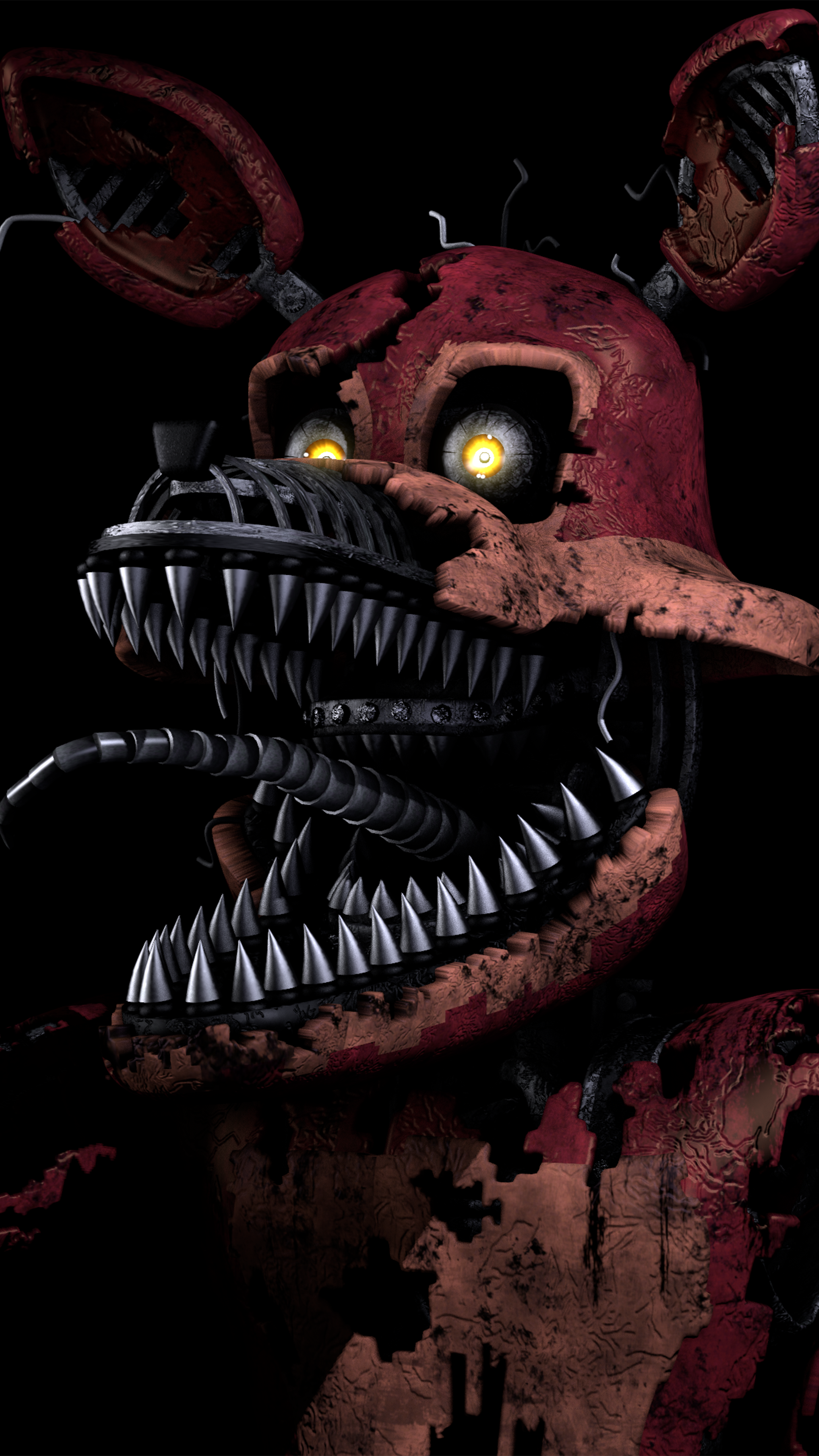 FNAF SFM] Nightmare Foxy  Wallpaper 1080p by NiksonYT on DeviantArt