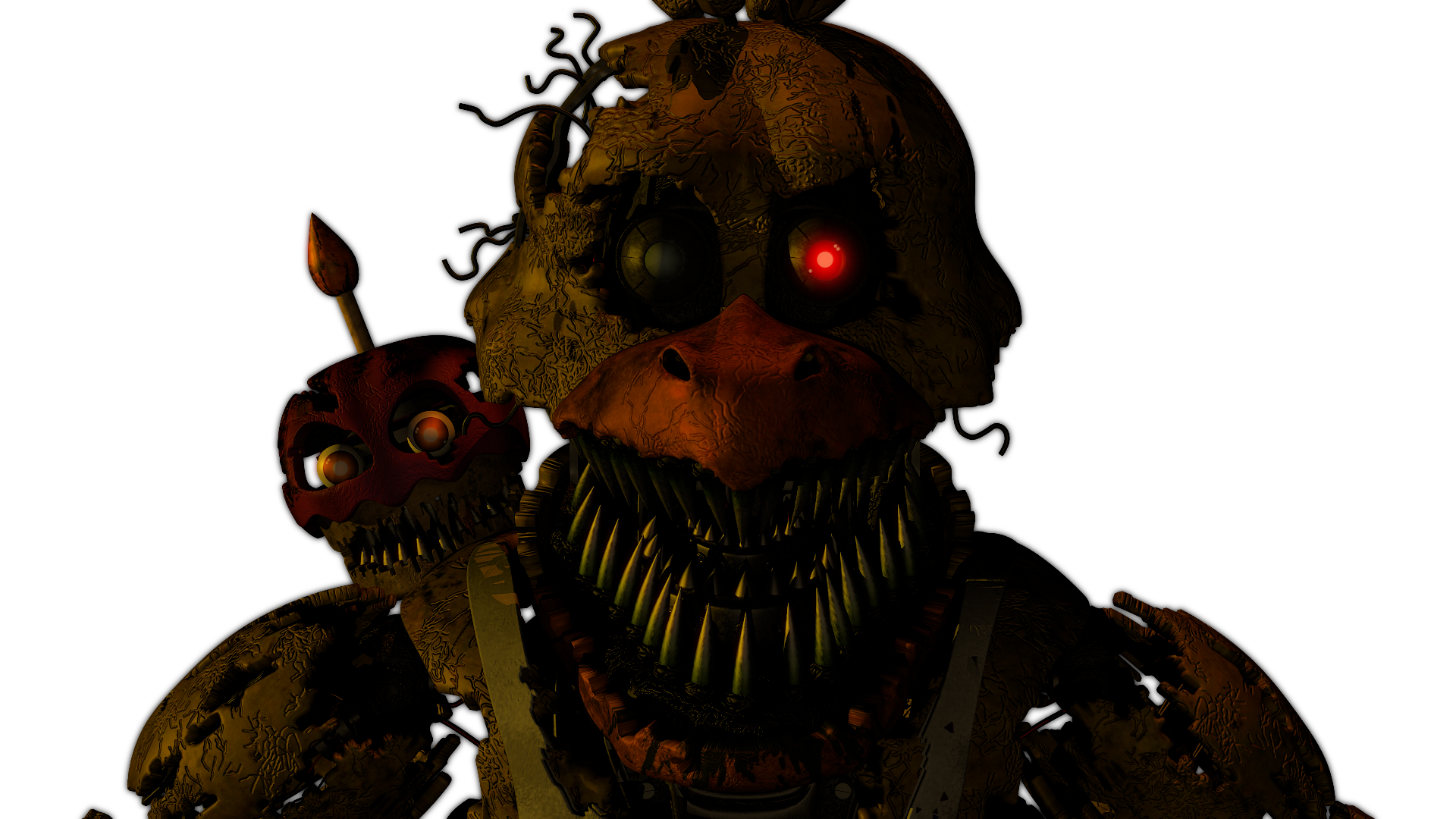 Withered Chica UCN Icon by zueiroooooooooooo on DeviantArt