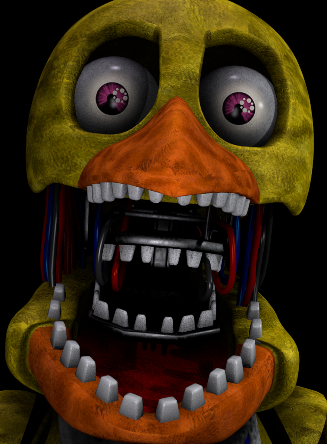 Nightmare Chica by MisterioArg on DeviantArt