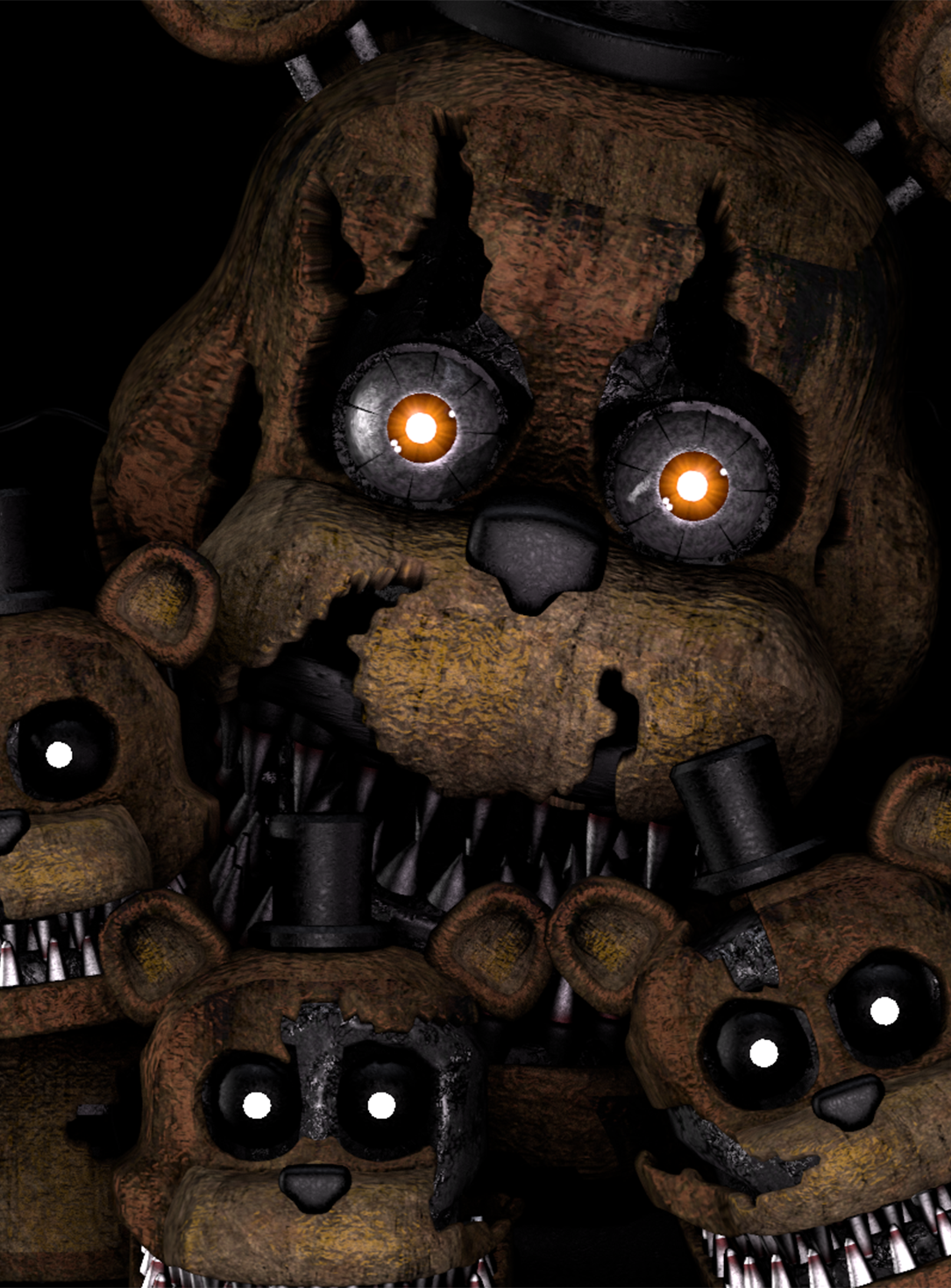 Molten Freddy (Phone Wallpaper) by MisterioArg on DeviantArt