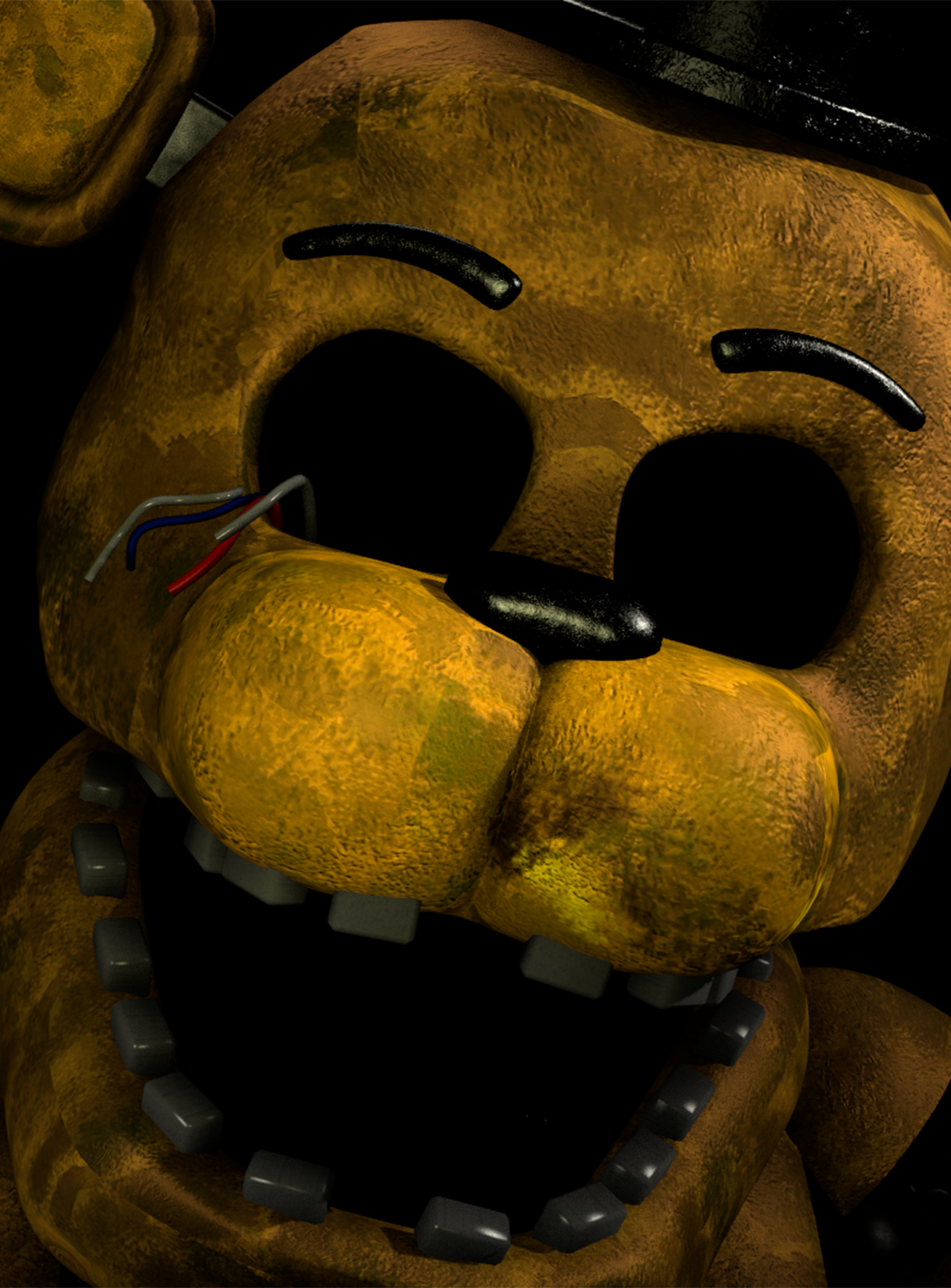 Withered Golden Freddy (UCN Icon) by MisterioArg on DeviantArt