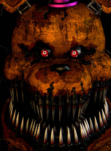 Nightmare Fredbear! by SmashingRenders.deviantart.com on @DeviantArt