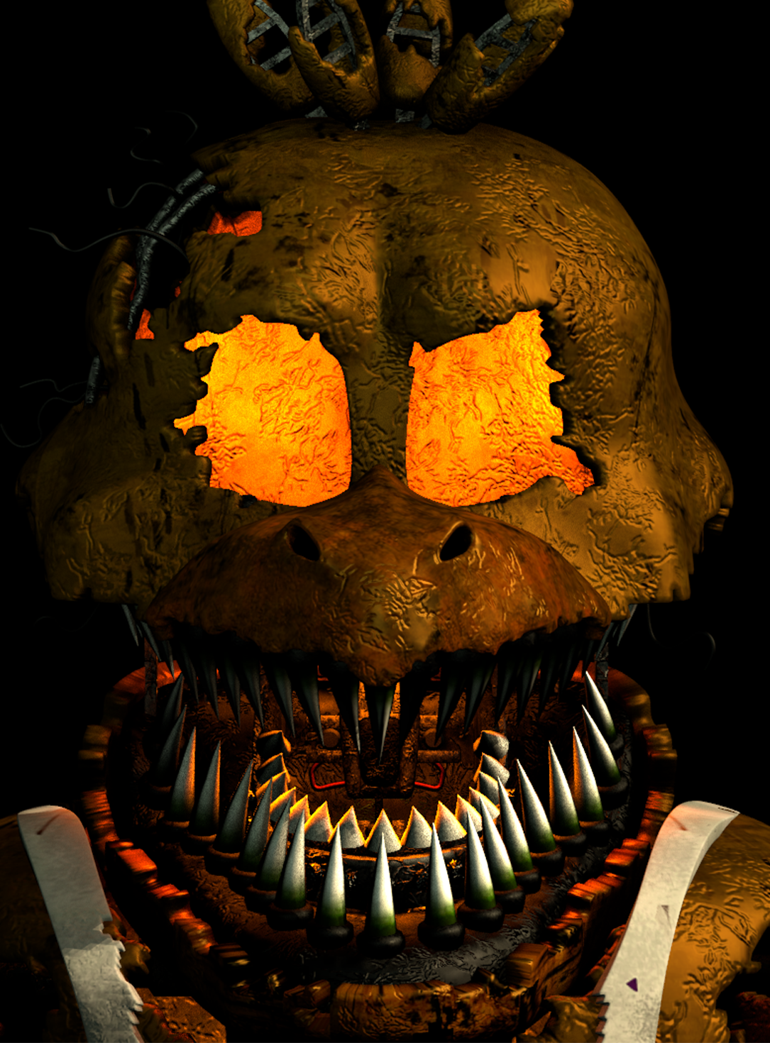 Nightmare Fredbear (UCN Icon) by MisterioArg on DeviantArt