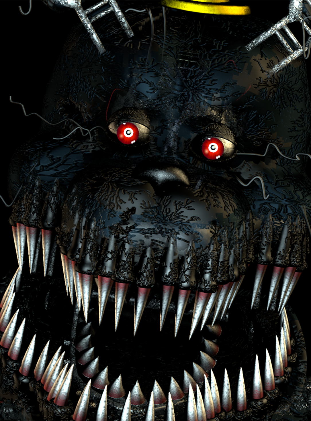 FNAF 4/UCN Icon: Nightmare Fredbear by B04TARDE on DeviantArt