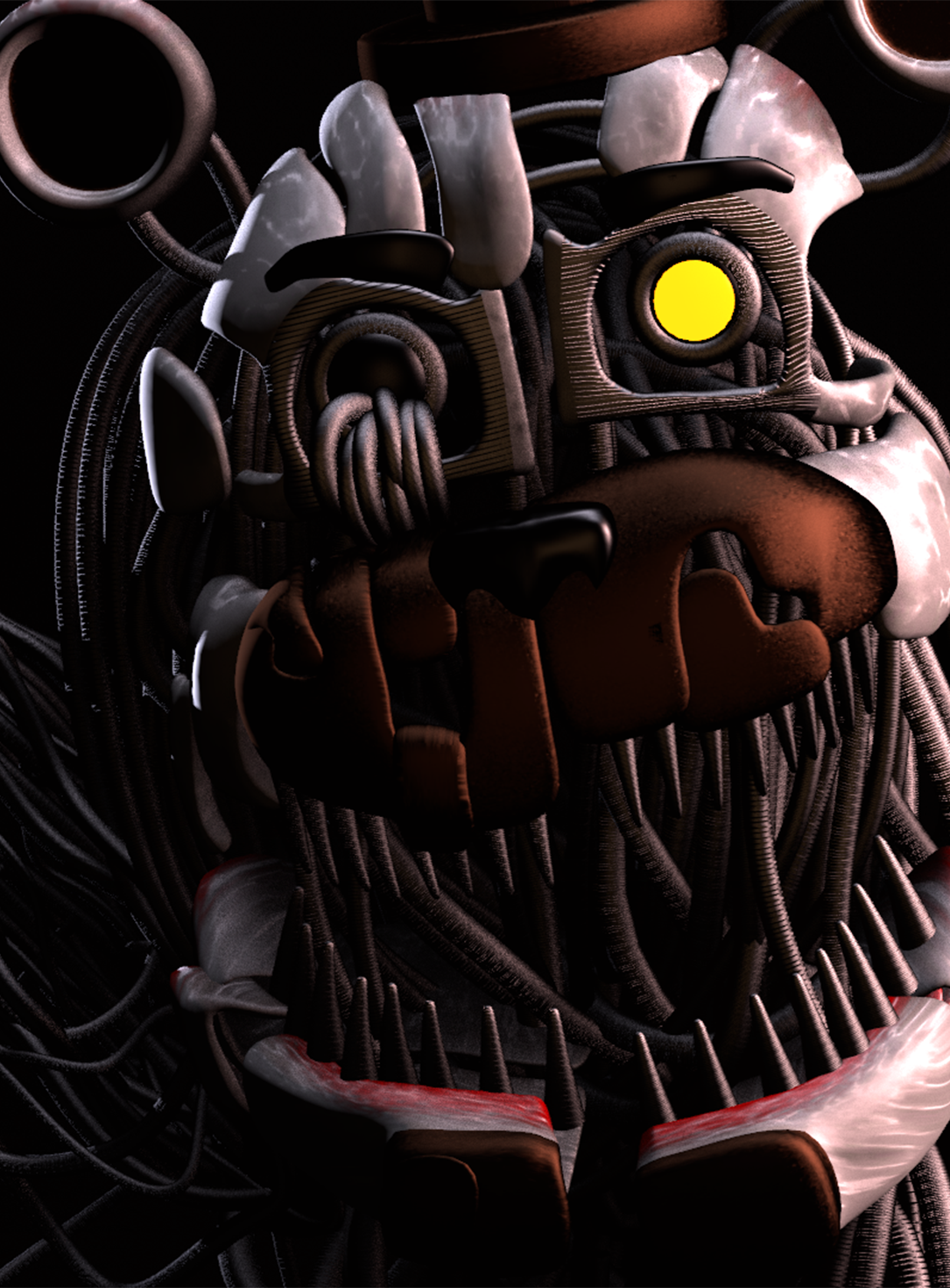 Molten Freddy (Phone Wallpaper) by MisterioArg on DeviantArt