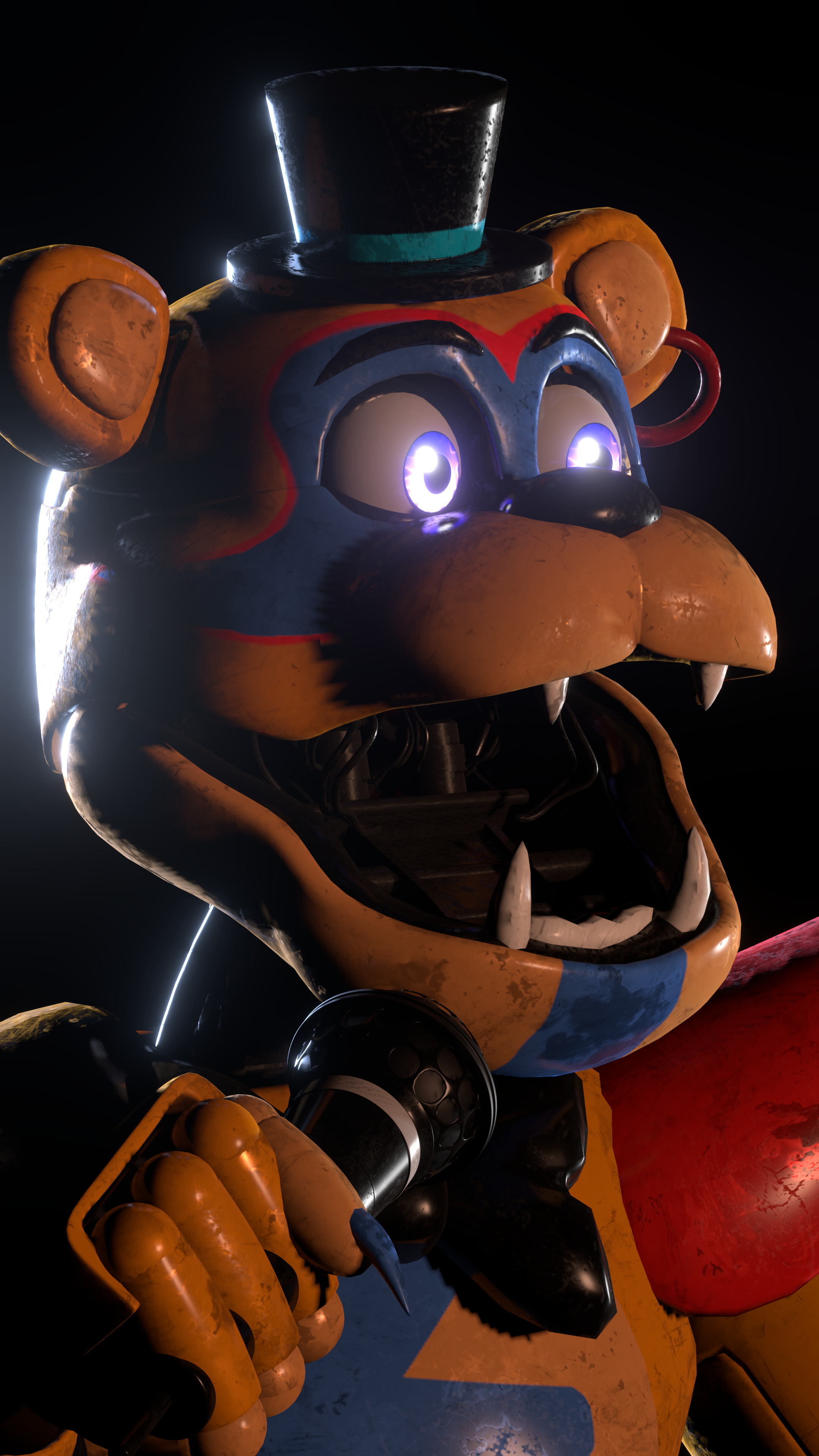 Rockstar Freddy (UCN Icon) by MisterioArg on DeviantArt