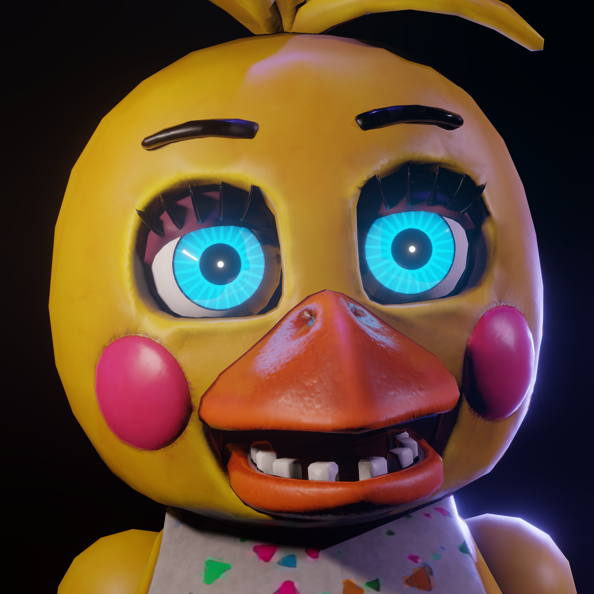 Funtime Chica (UCN Icon) by MisterioArg on DeviantArt