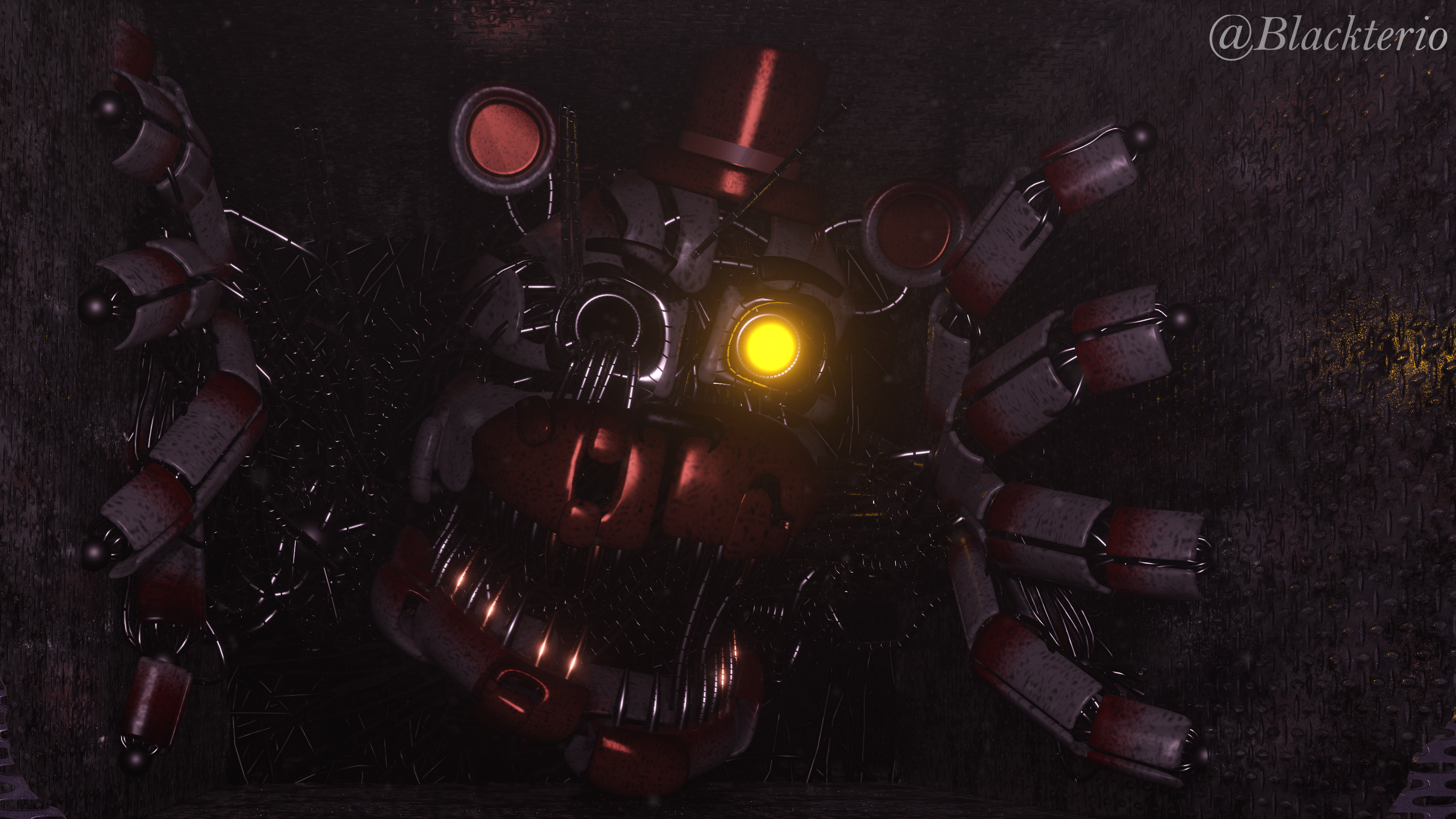 Molten Freddy Jumpscare (alternative) by MisterioArg on DeviantArt