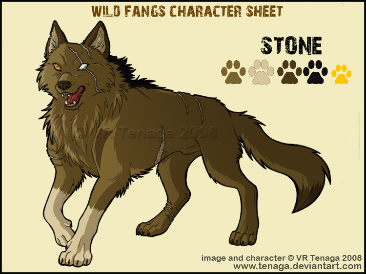 Wild Fangs Sheets_Stone