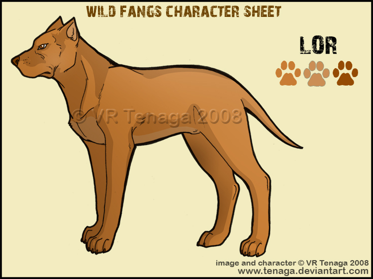 Wild Fangs Sheets_Lor