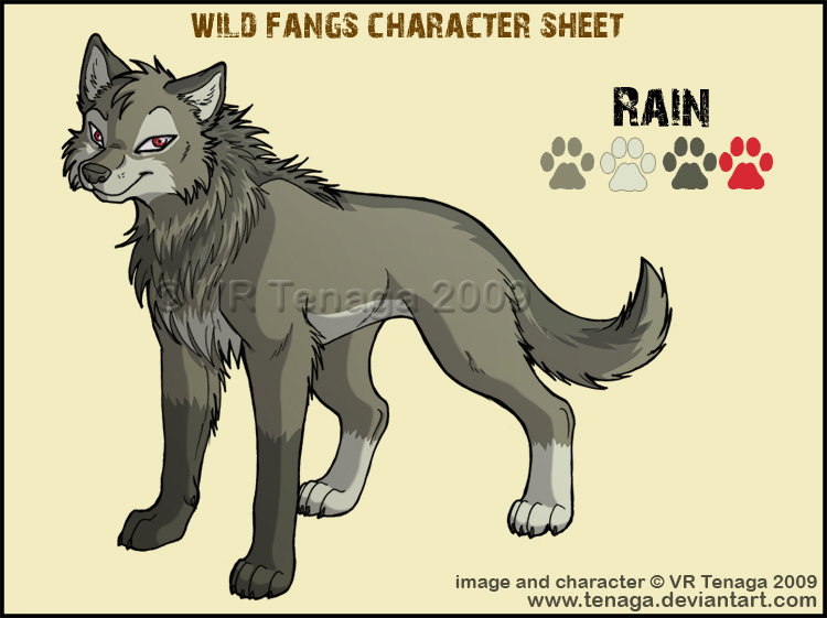 Wild Fangs Sheets_Rain