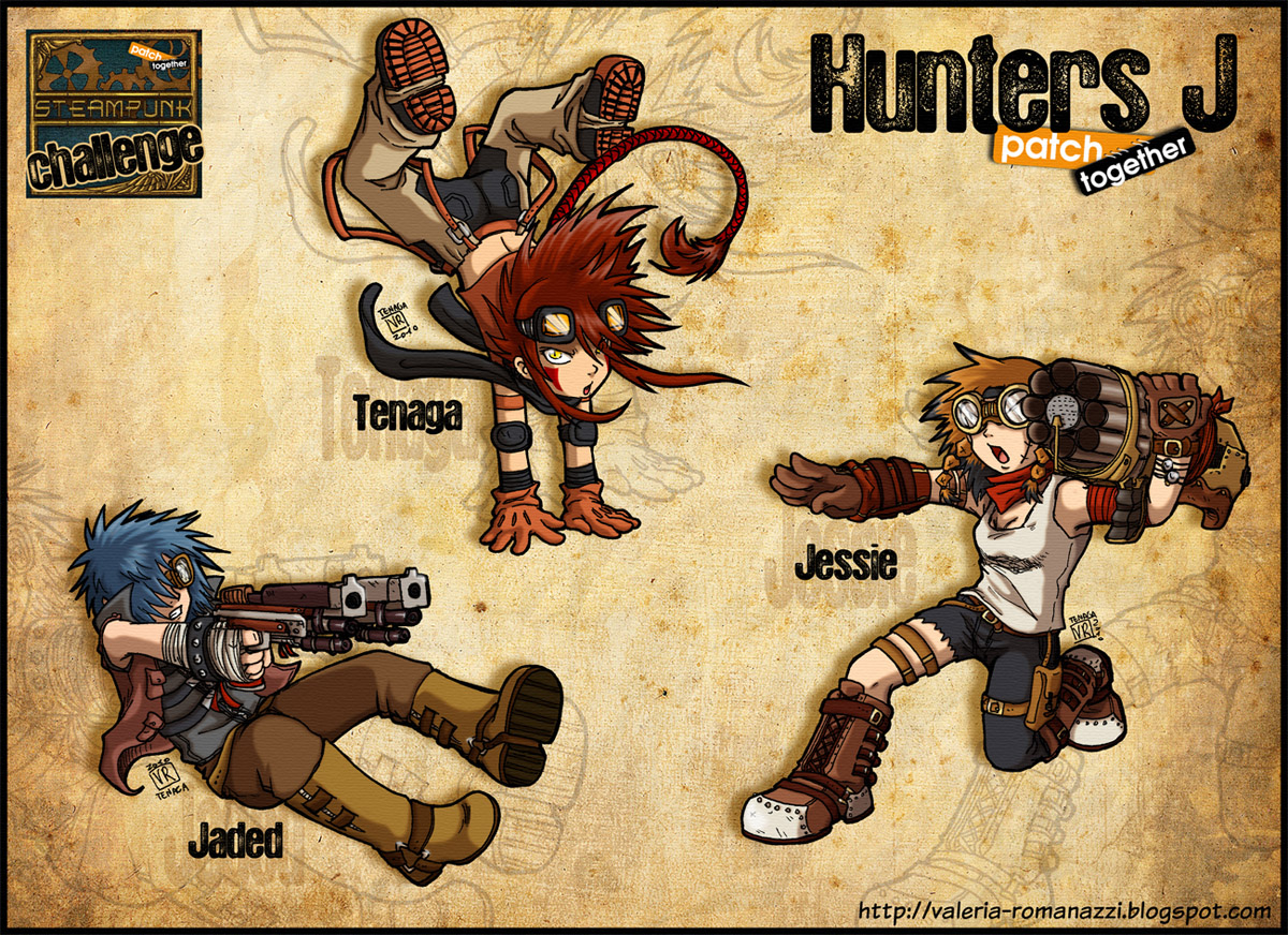 Steampunk Challenge: Hunters J