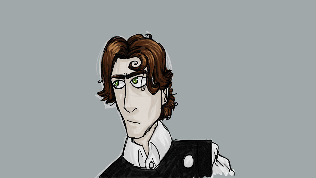 Another drawing of my persona by RaventousB on DeviantArt