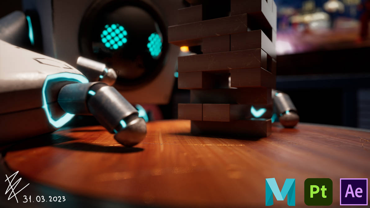 Robot Animation Project, Finished by DavidZarn on DeviantArt