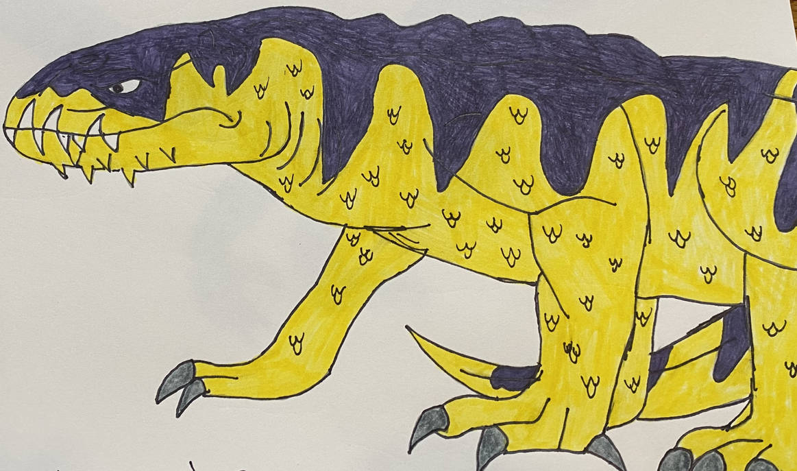 Snapper Lizard Snapper/Ichthyostega Meg 2: The Trench by JurassicWarrior451 on DeviantArt