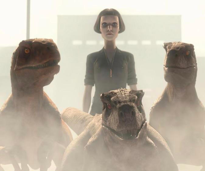 Handling Raptors The Atrociraptor Handler and Her Trio of Raptors by JurassicWarrior451 ...