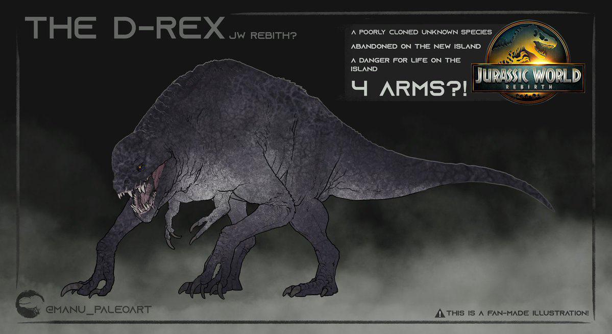 JW:R New Dinosaur Mutant Villain ? The D-rex by JurassicWarrior451 on ...