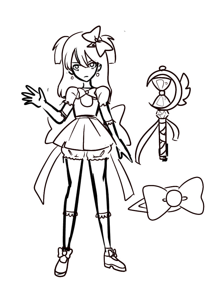 Magic Ribbons Fan Magical ribbon girl by DumpsterDude on DeviantArt