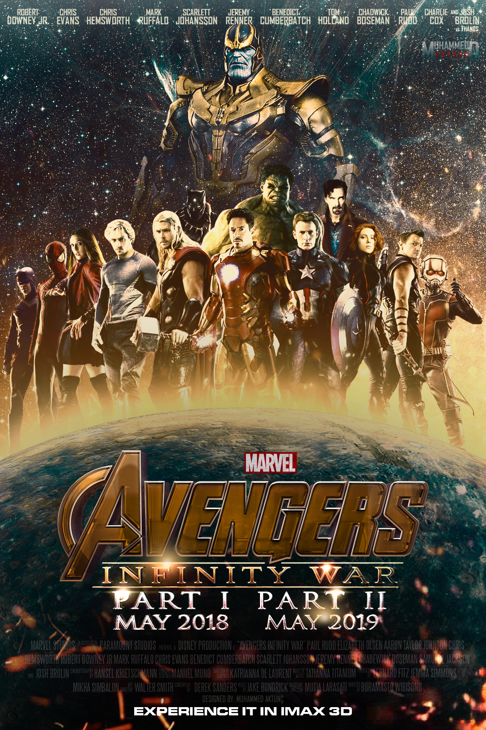 The Avengers: Infinity War Poster by muhammedaktunc on DeviantArt