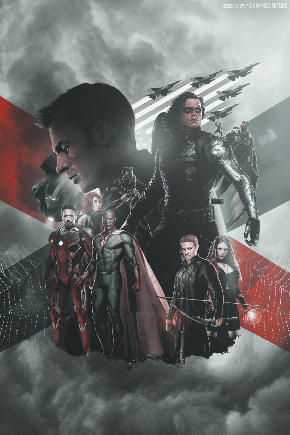 Captain America: Civil War - Mobile Wallpaper by muhammedaktunc on  DeviantArt