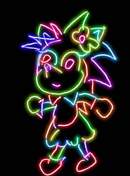 AMY ROSE Neon 001