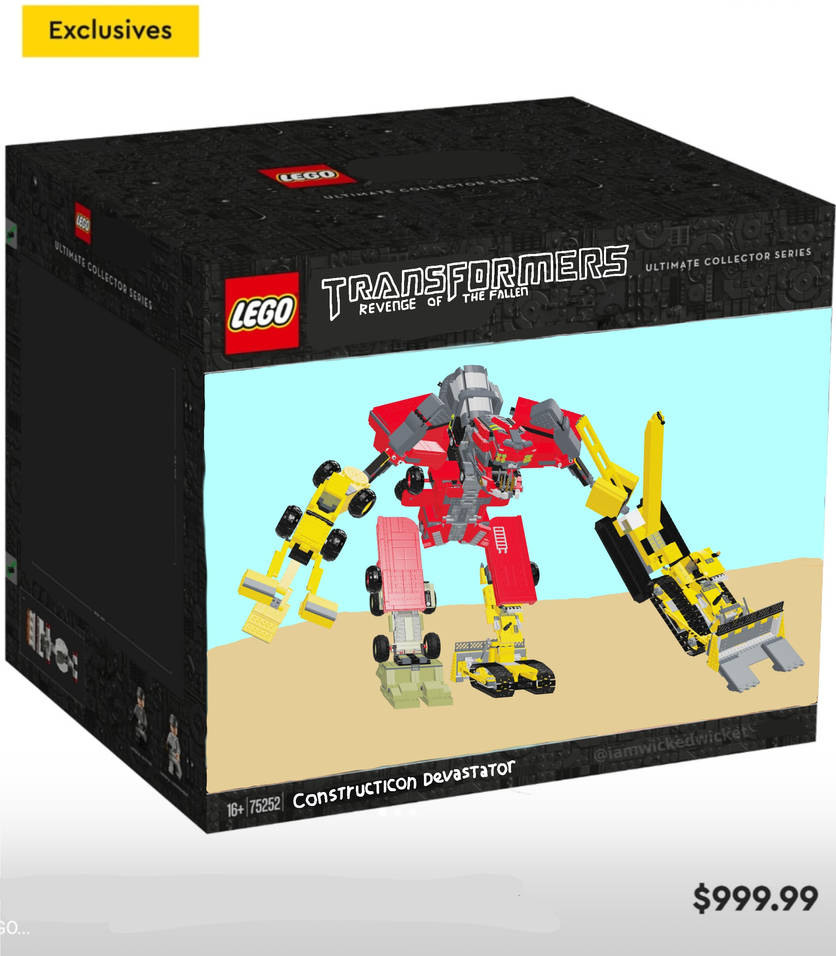 Lego Transformers Rotf LEGO Transformers 2 ROTF Devastator UCS by Brickusername5 on DeviantArt