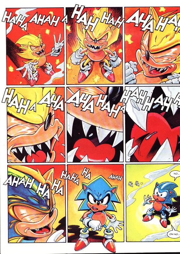 Fleetway Super Sonic Render (Sonic The Comic) #2 by CF2364 on DeviantArt