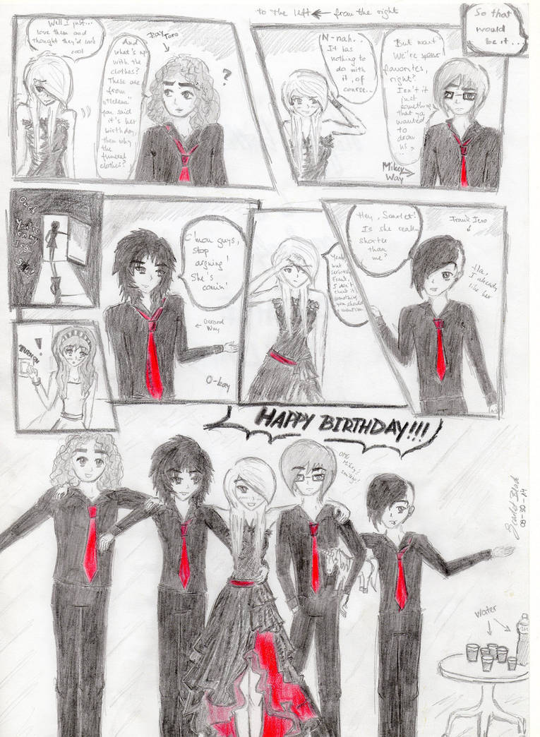 Birthday with My Chemical Romance by ScarletBlack16 on DeviantArt