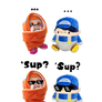 Woomy in a Blanket meets Beeg SMG4 Doll