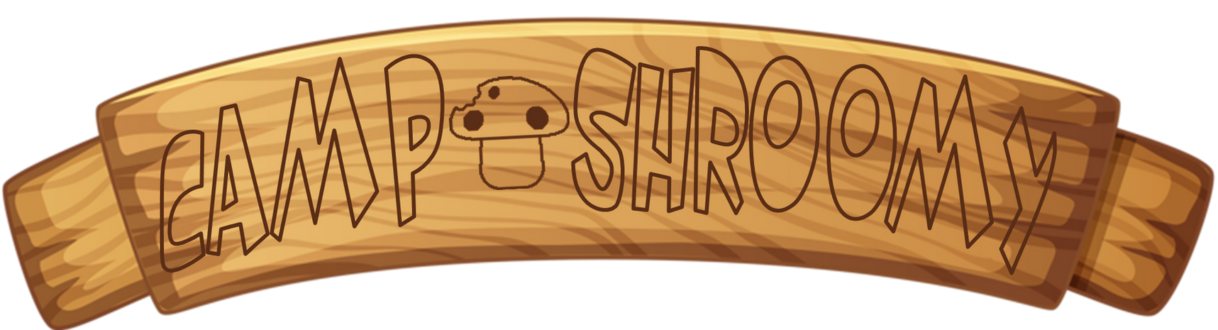 Camp Shroomy sign