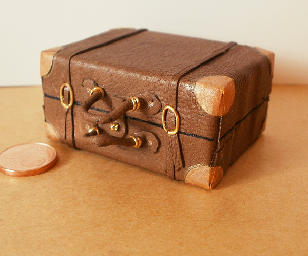 Miniature suitcase