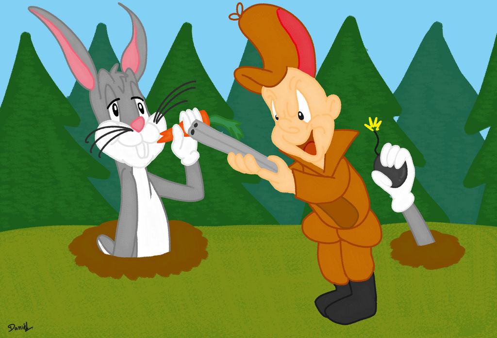 Bugs Bunny and Elmer Fudd by Daniel411491 on DeviantArt