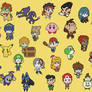Smash Bros chibis