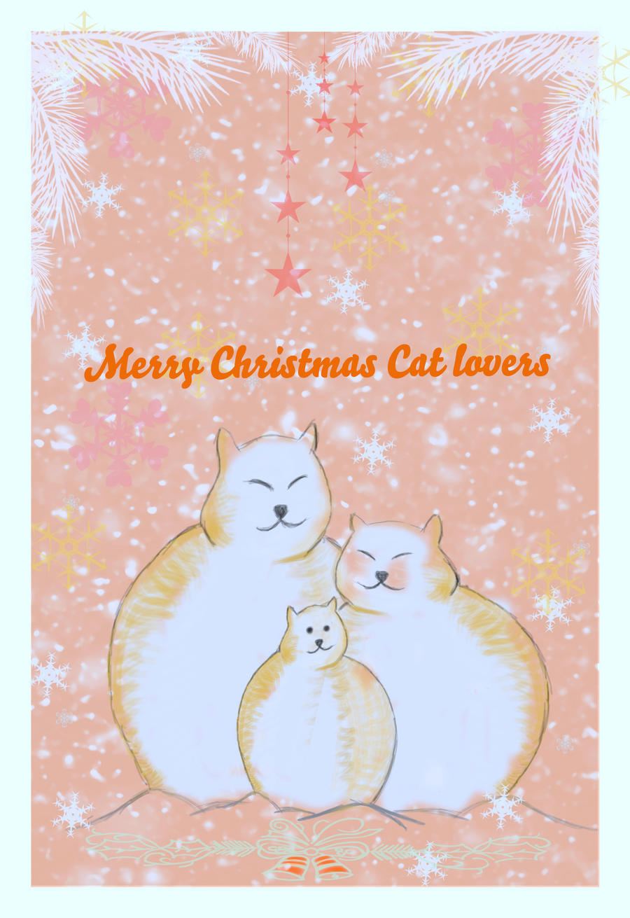 Marry Christmas Cat lovers