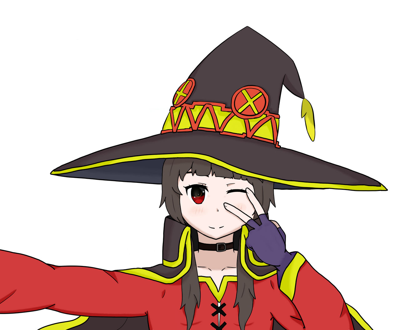 Megumin Color Megumin Color Palette