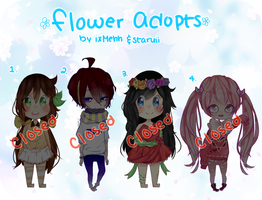 Flower Adoptables ::CLOSED::