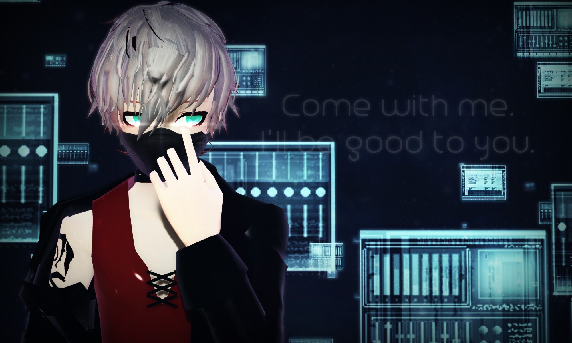 MMD .:U N K N O W N:. Mystic Messenger