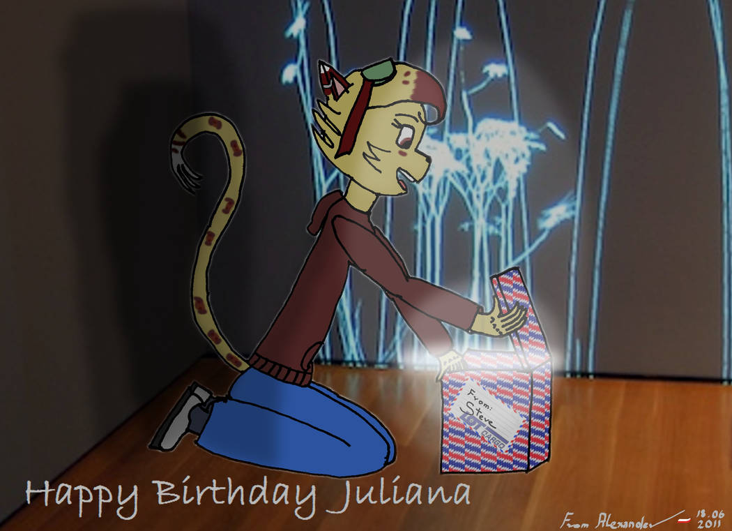 Happy birthday Juliana by AltoShipper on DeviantArt