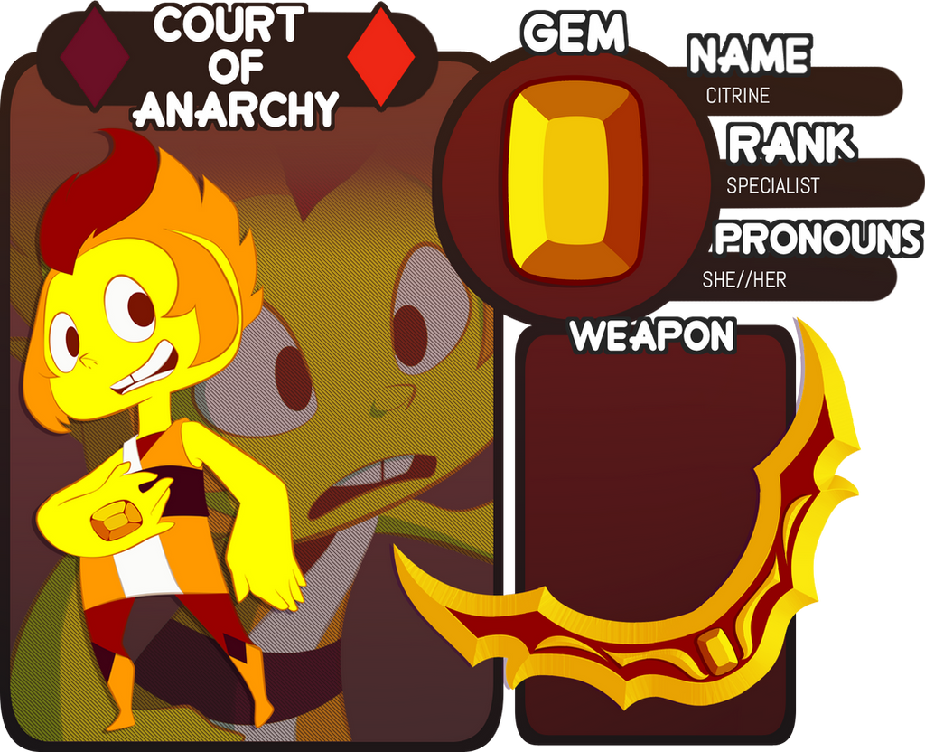 Citrine - Courts of Anarchy by Anamaris