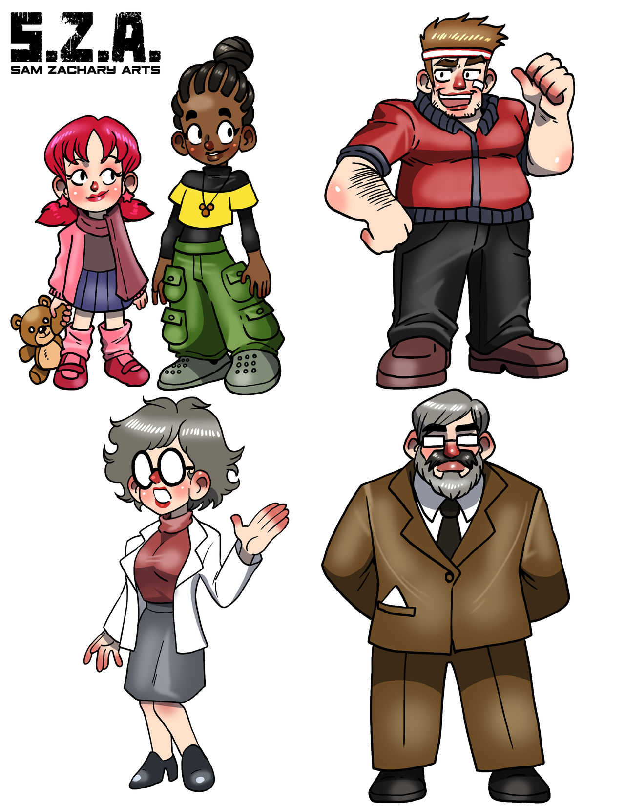 Code Lyoko Characters 2 by SamZacharyArts on DeviantArt