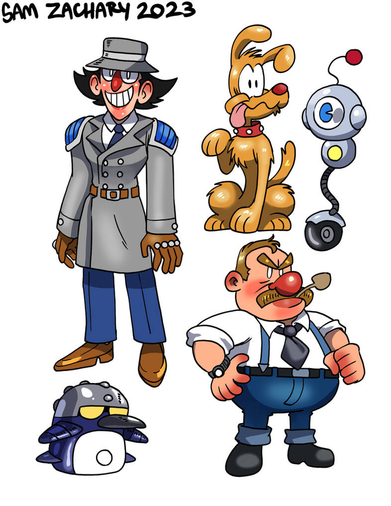 Train Inspecter Character Inspecter Gadget Characters 1 by SamZacharyArts on DeviantArt