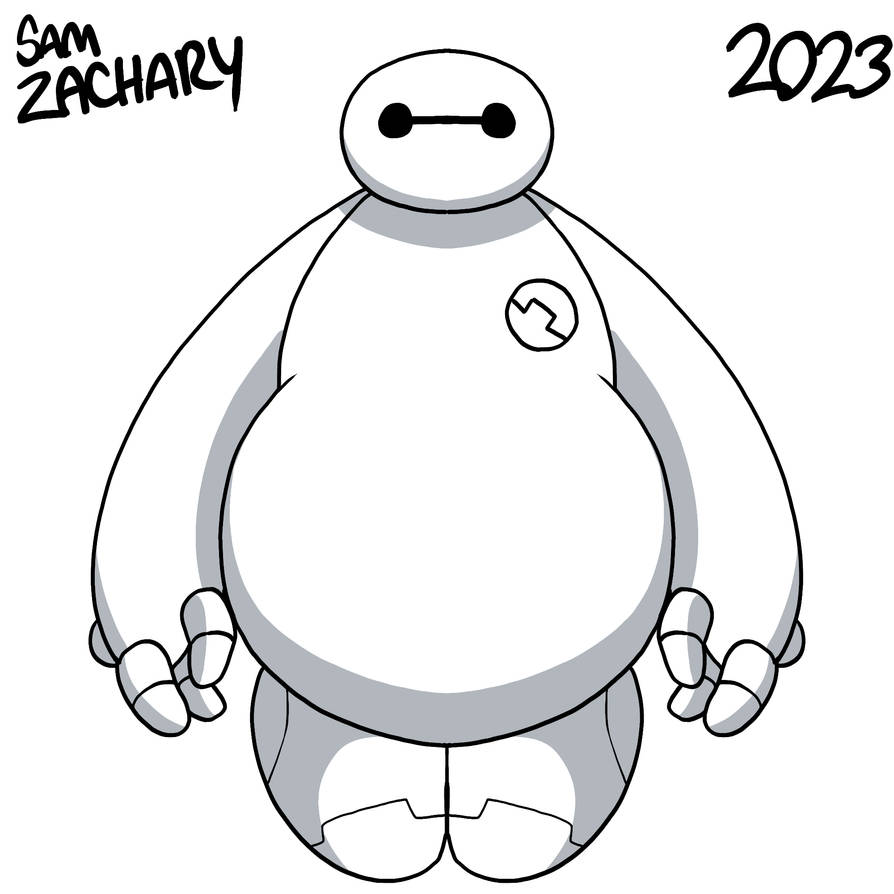 Baymax Vector Baymax by SamZacharyArts on DeviantArt