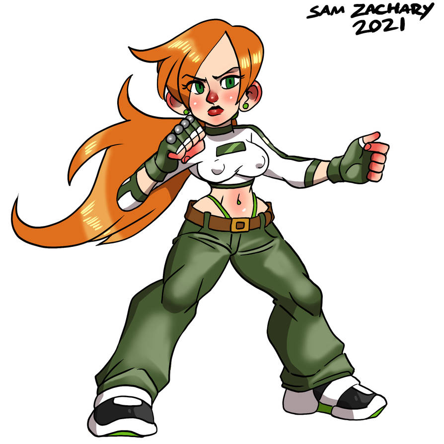 Kim Possible in ninja outfit by Jamartone on DeviantArt