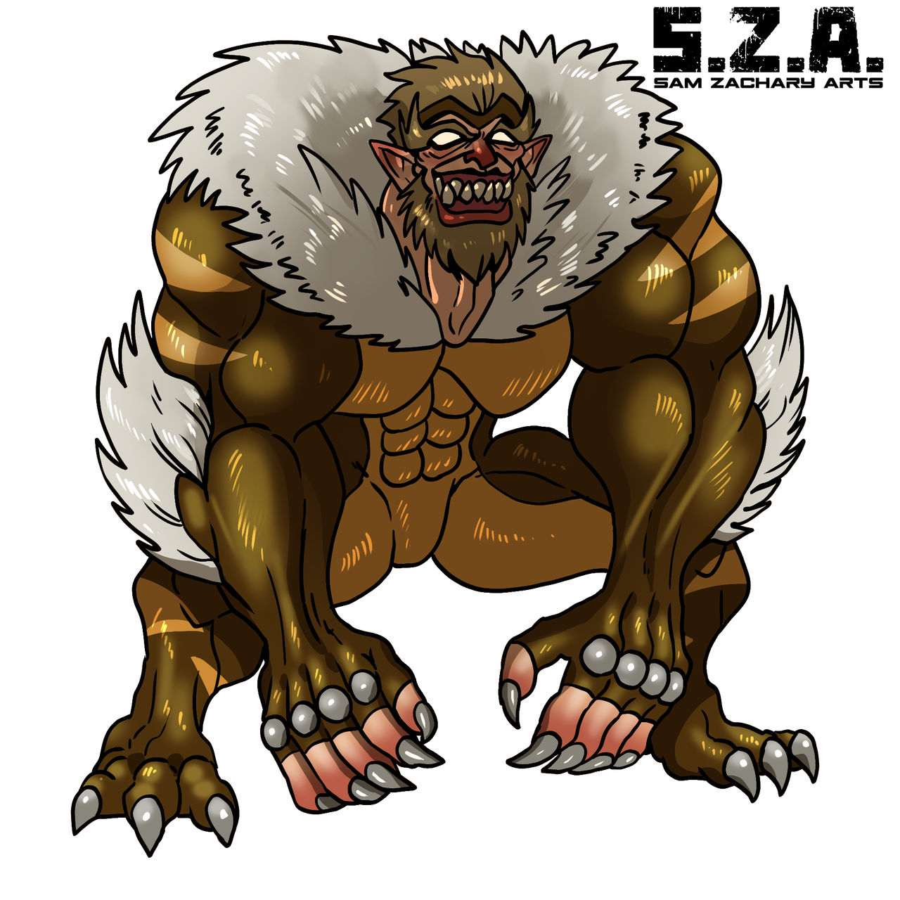 Grumpy Sabertooth Sabertooth by SamZacharyArts on DeviantArt